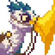 Riding Axebeak - Growtopia Wiki