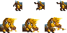 The textures of Golden Battle Boar