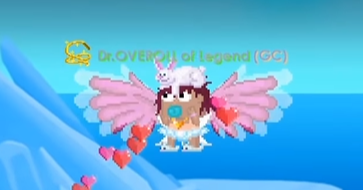 A person wearing DateMaster's Heart Locket