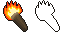 The textures of Adventure Item - Torch