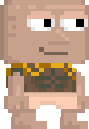 A player wearing The Prince's Vest