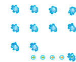 The textures of Aqua Wings