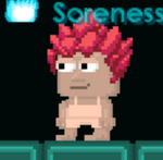 A player wearing the Rok's Hair