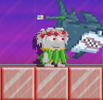 A player wearing Pineapple Robes