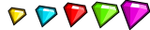 The textures of all Gems