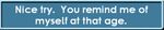The message which appears when one tries to drop a negative amount of items.