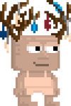 A player wearing the Druid's Crown.