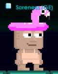 A player wearing the Flamingo Hat