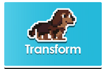 The transform button of Misthios' Hugo.