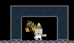 A player wearing the Winter Wishing Star.
