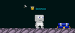 A player passing a Healing Station Checkpoint