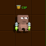 A player wearing a Rocket Pack