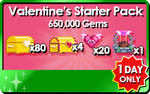 The Valentine's Starter Pack during Valentine's Week 2024
