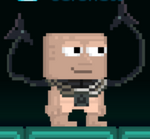 A player wearing the Drednok's Chestplate