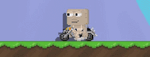 A player with the Ghost Rider Bike equipped