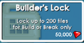 Builder Lock's store banner.