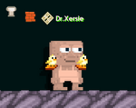 A player wearing the Mecha Tank's Birds