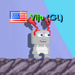 A player wearing the Punch Antennae