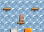 A player popping Bubble Wraps in the world HAMUMUTOWN