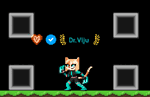 A player equipping the Space Cat (transformed)