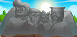 A render of the Weather Machine - Mt. Growmore's background