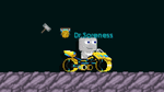 A player wearing the CyberCycle