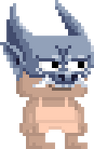 A player wearing the Gargoyle Mask.
