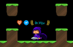 A player wearing the uzxi's Cultist Locket (transformed).