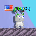 A player wearing the Grow Antennae