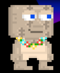 A player wearing a Floral Lei