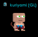 A player wearing the Monkey Warrior's Pants