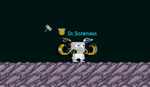 A player wearing the Royal Arcane Armor