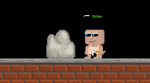 A player extracting a Fossil from a Fossil Rock
