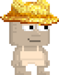 A player wearing the Corrupted Helmet