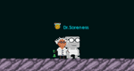 A player wearing the Peanutty Professor