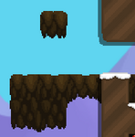 Connected and disconnected Cave Backgrounds
