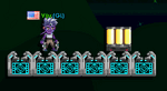 A player wearing the Dal's Phasers (Transformed)