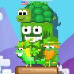 Another player wearing a Turtle Hat