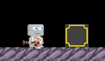 A player wearing the Caduceaxe