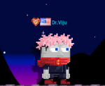 A player wearing the Jujutsu set