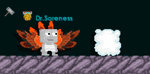 A player wearing the Sgt. Stuffins' Wings