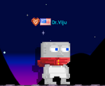 A player wearing the Jujutsu Scarf