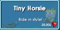 Tiny Horsie's old store button