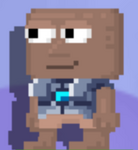 A player wearing an Exo Suit Body.