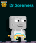 A player wearing the Goldenrod