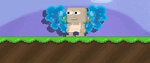 A player with the Aqua Wings equipped