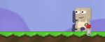 A player wearing the Chainsaw Hand