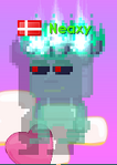 A player equipped with the Ghostking's Glory