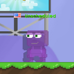Transparent purple exclusive subscription skin