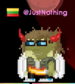 An image of former moderator @JustNothing.
